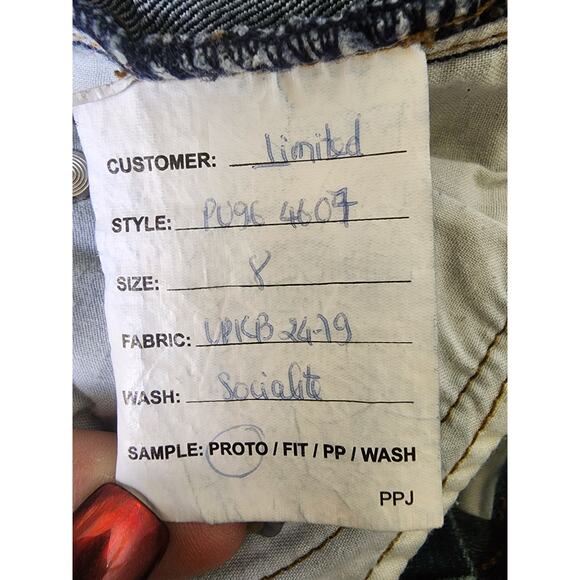 The Limited Denim Simply Straight 678 Proto Jeans  Womens Size 8 - Picture 5 of 5